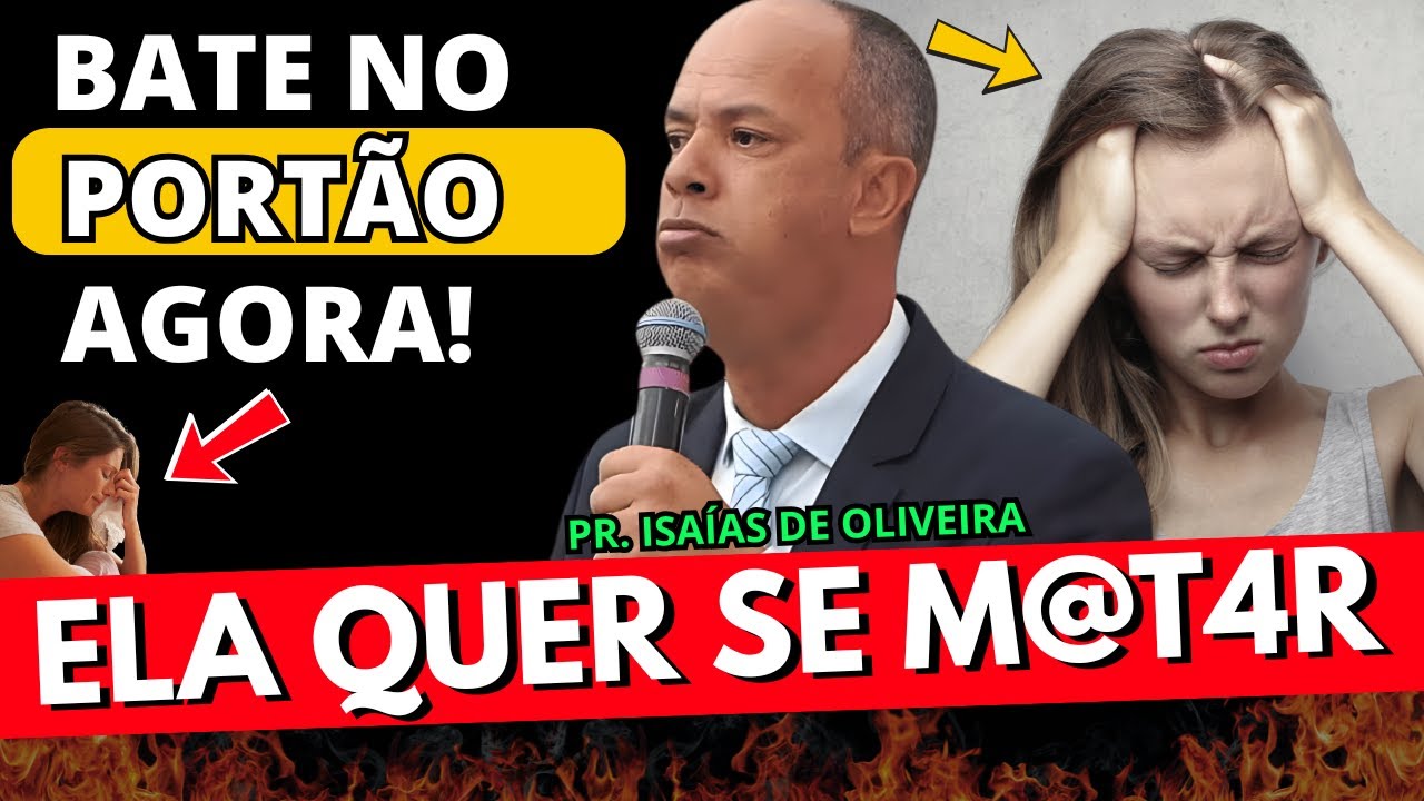 Pr. Isaías de Oliveira: Conta o Testemunho de Quando Deus Usou Sua  Mãe para Impedir Um Suicídio