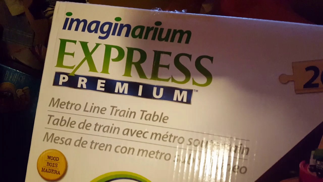 imaginarium express premium train table