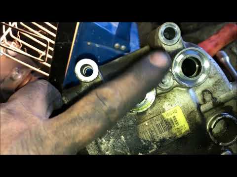 How To Replace AC Compressor 2005 Saturn Vue