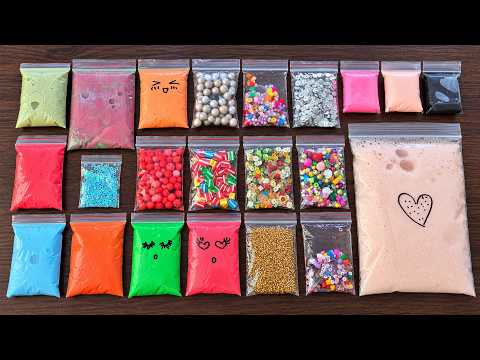 Making "Bloody" Slime with Satisfying Bags DIYASMR