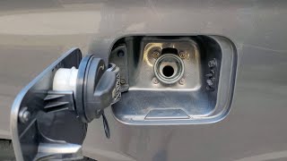 Hyundai Sonata (2015-2019): How To Open Gas / Fuel Tank Door.