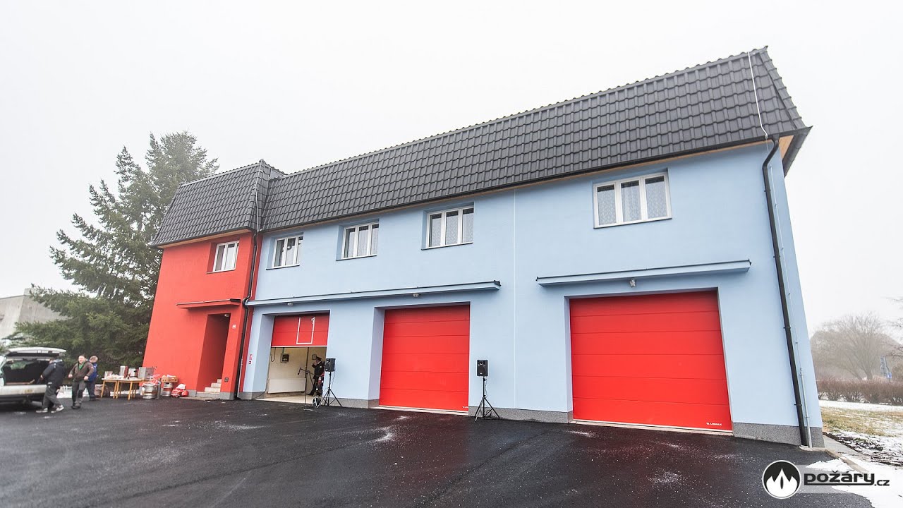 POŽÁRY.cz: Struhařov má zrekonstruovanou a rozšířenou zbrojnici, pro Tatru byla přistavěna garáž
