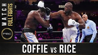 Coffie vs Rice FULL FIGHT: July 31 - 2021 | PBC on FOX