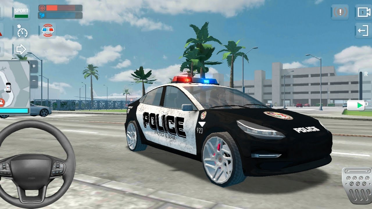 Police simulator patrol officers // Police sim 2022 cop simulator gameplay // Android gameplay