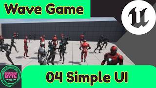 Wave Game Framework 4: Simple UI (Unreal Engine 5 Multiplayer Blueprint Tutorial)