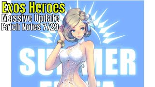 Exos Heroes: Massive New Update Notes/Story Content/FC Iris/QOL