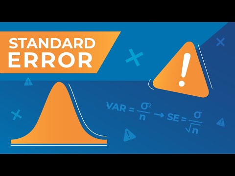 Video: Hva er standardfeilen til p1 p2?