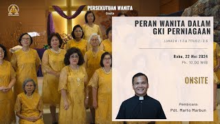 Persekutuan Wanita 22-mei-2024