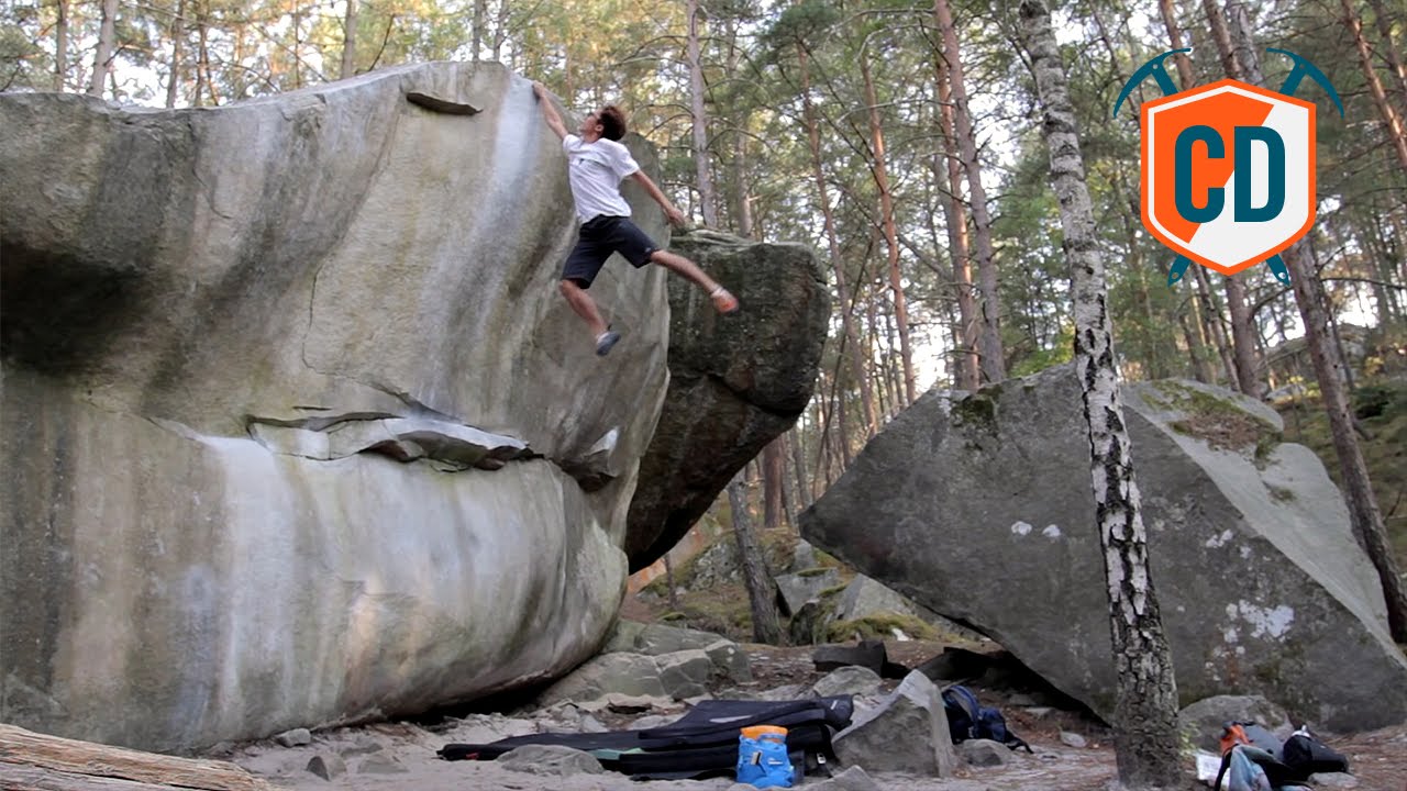Dynoing Hard in Fontainebleau Climbing Daily, Episode 637 YouTube