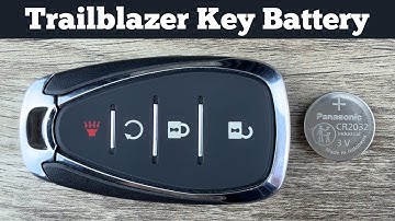 2021 - 2026 CHEVY TRAILBLAZER Key Fob Battery Replacement - How To Change Replace Remote Batteries