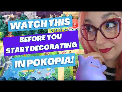 Pokémon Pokopia - Beginner Tips And Advice For Decorating Your Town! #pokopia
