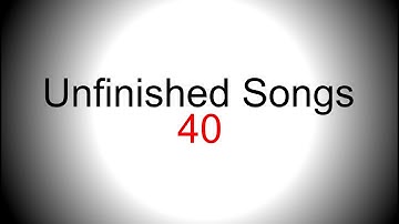 Upbeat acoustic guitar singing backing track - Unfinished song No.40