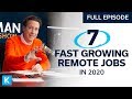 7 Fastest Growing Remote Jobs in 2020