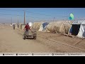أهالي مخيمة الجدعة 5 بالموصل يشكون من ظروف معيشية صعبة ويطالبون بإعادة اعمار البيوت