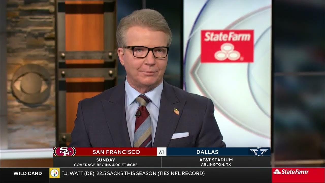 NFL on CBS StateFarm Post Game Show 2022 AFC Wild Card NEBUF YouTube