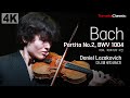 Capture de la vidéo [4K] J. S. Bach - Partita No.2 In D Minor, Bwv 1004  :: Vn. Daniel Lozakovich