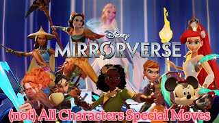 (not) All Disney Mirrorverse Characters Special Moves [MOBILE GAMES]