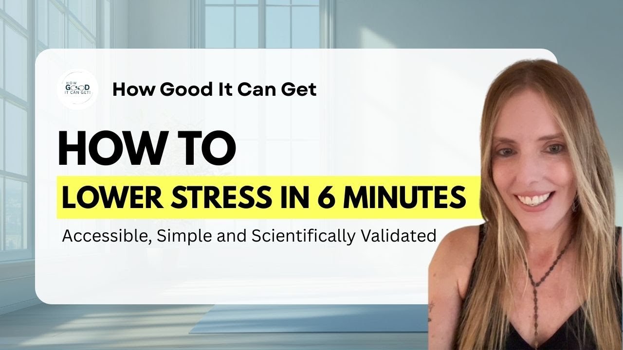 How to Lower Stress Fast - YouTube