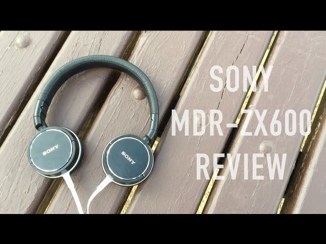 Sony MDR-ZX600 Review - YouTube