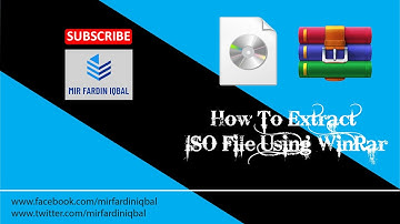How To Extract ISO File Using WinRAR (2019)