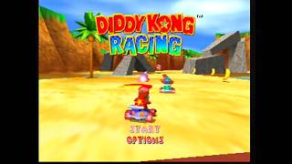 Diddy Kong Racing | T.T. Time Trials | Crescent Island - Car | 1:32.23