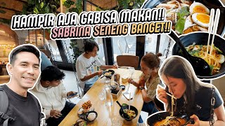 SABRINA BM RAMEN DI SWISS!! PAPANYA PUSING CARINYA!!