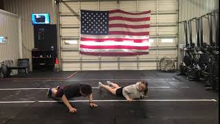 Step Back Step Up Burpee