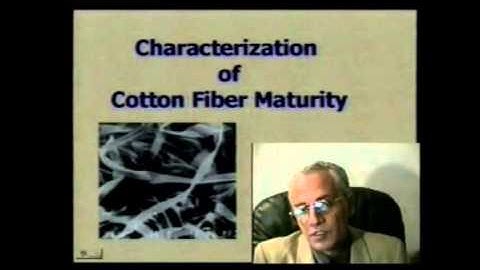 OVERVIEW of COTTON FIBER To Fabric Course Dr  Elmogahzy