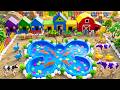 DIY Miniature Dairy Farm 🐄 Tiny Barn Builds & Relaxing Satisfying ASMR