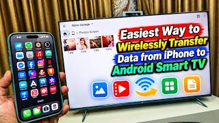How to Wirelessly Transfer Data from iPhone to Android Smart TV Photos, Videos, Apps, and Files screenshot 2