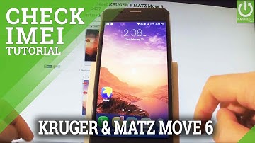 How to Check IMEI Number in KRUGER & MATZ Move 6 - IMEI Info