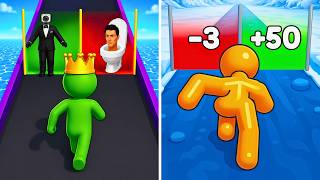 Tall Man Run Vs Giant Rush | All Levels Gameplay & Final Winner! 🏆 | Android & iOS screenshot 2