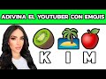 ADIVINA EL YOUTUBER CON LA INICIAL DEL EMOJI 🔥 Cuantos Youtubers Conoces | MusicLevelUP