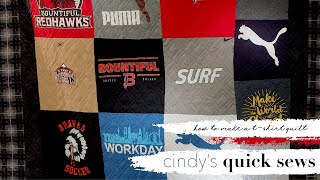 T-shirt Quilt Made Easy
