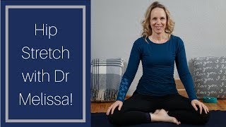 Yin Yoga pose for Hips with Special Guest Dr. Melissa West