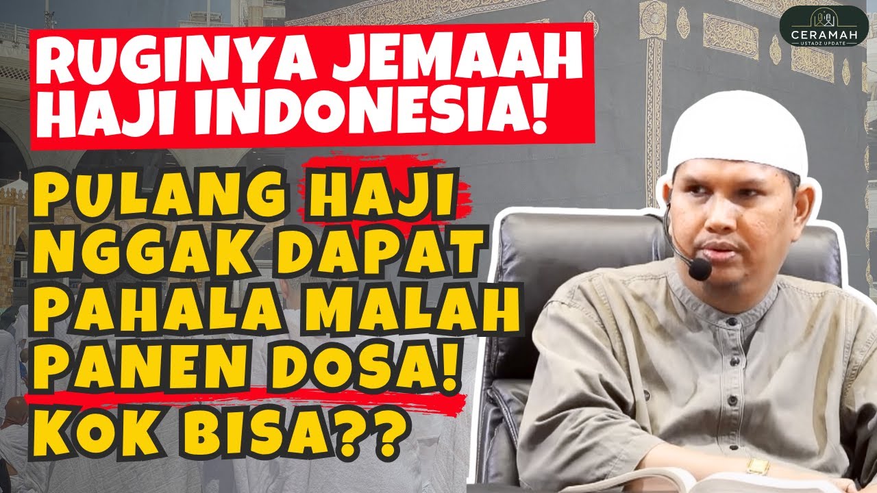 AWAS BAHAYA! Ini yang Terjadi Jika Haji Pakai Dana Talangan Haji | Ustadz Erwandi Tarmizi