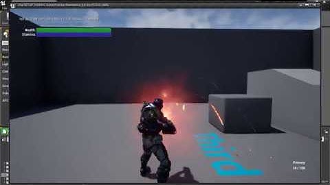 UE4 Creating a character from scratch, part 6. -Aiming, reloading & crosshair-