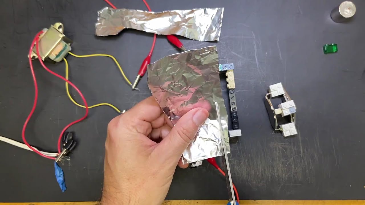 DIY Simple Ribbon Microphone Using and Aluminum Foil YouTube