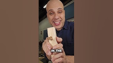 You have to deal with knots. #woodworkingtips #woodwork #wood #newtools #tooltips