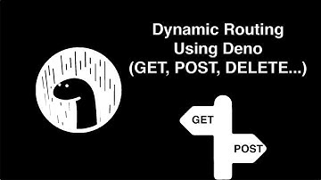 Deno Oak Tutorial | Dynamic Routing App (GET, POST, DELETE, PUT) Methods