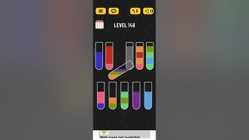 Water sort puzzle level 148
