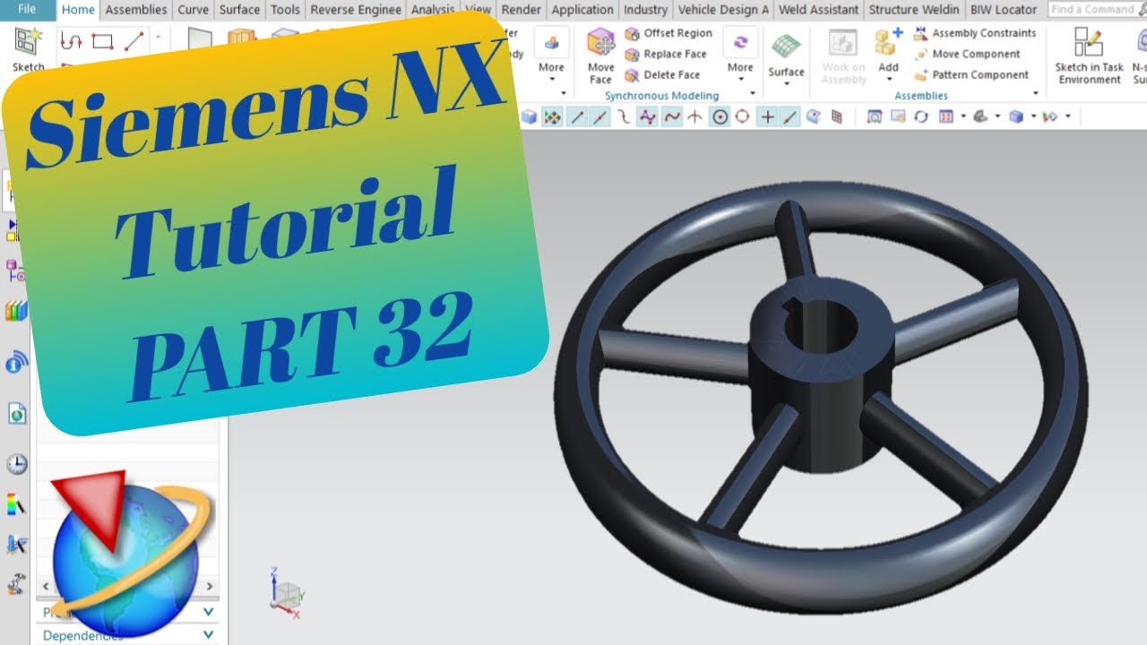 NX Tutorial for Beginners - Part 32 | Siemens NX | UG NX - YouTube