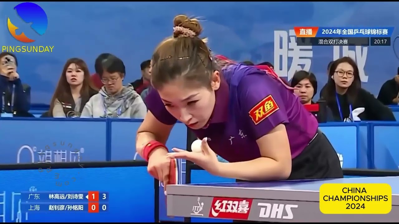 FINAL Mixed Double 2024 | Lin Gaoyuan, Liu Shiwen vs. Zhao Zhaoyan and Sun Mingyang