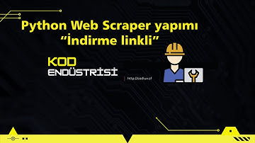 Python Selenium ile Web Scraping yapımı