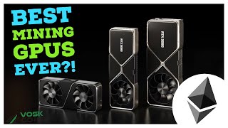 Are the Nvidia 3000 Series the BEST GPUs for MINING EVER?! RTX 3070, 3080, and 3090 HASHRATES