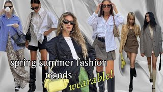 spring summer fashion trends 2024 | wearable fashion trends!