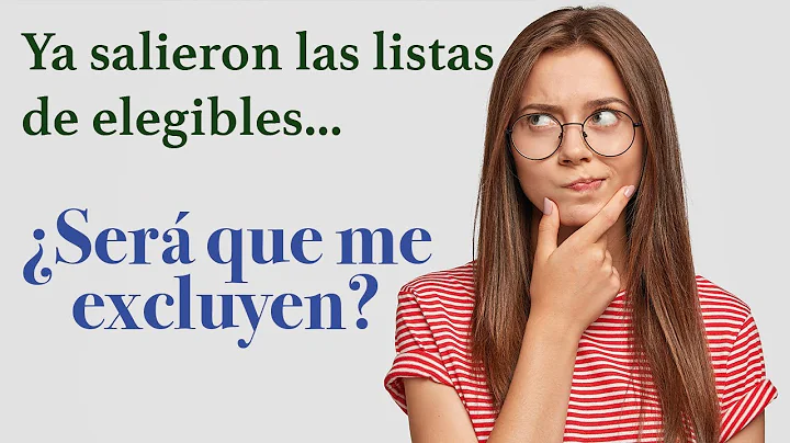 Listas de elegibles y exclusiones