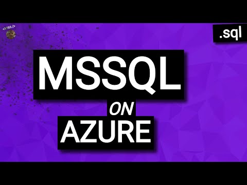 .NET 6 Azure - Host your MSSQL database on Azure