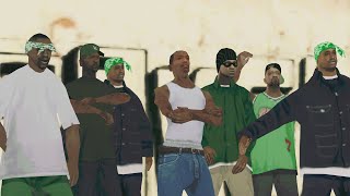 Los BALLAS se UNEN a GROVE STREET gracias a la NAVIDAD🟣🟢😲