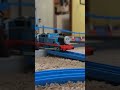 Spencer races pass Thomas and Gordon #train #thomasandfriends #thomasthetrain